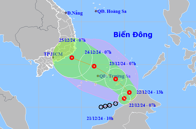 Áp thấp nhiệt đới đổi hướng tiến về quần đảo Trường Sa-1.gif