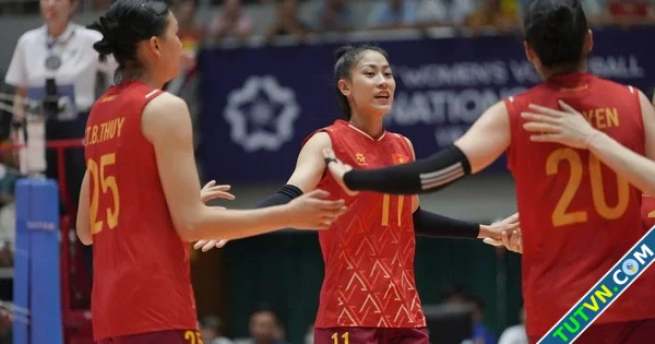 Bảng xếp hạng giải bóng chuyền AVC Nations Cup mới nhất Chủ nhà độc chiếm ngôi đầu-1.webp