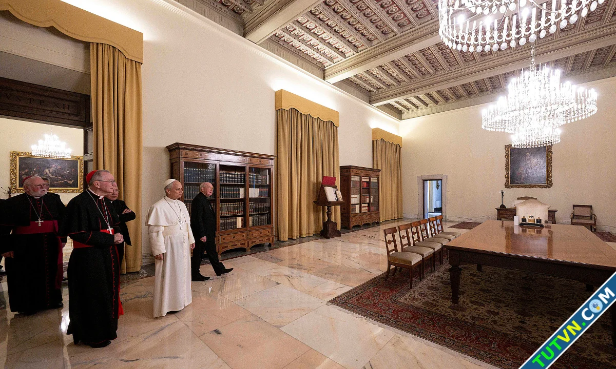 Bên trong căn hộ 10 phòng của Giáo hoàng ở Vatican-1.webp