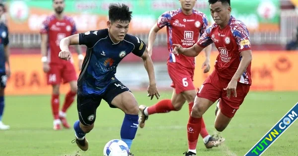 Bị đội TPHCM đánh bại CLB Bình Định rơi thẳng xuống đáy bảng 99 rớt hạng-1.webp
