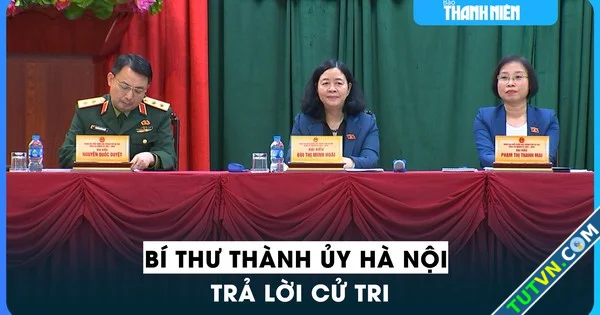 Bí thư Thành ủy Hà Nội trả lời cử tri Không lòng vòng có vướng khó mấy cũng giải quyết-1.webp