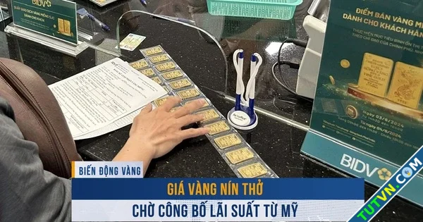 Biến động vàng ngày 1812 Giá vàng 039nín thở039 chờ công bố lãi suất từ Mỹ-1.webp