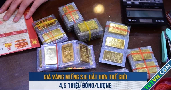 BIẾN ĐỘNG VÀNG ngày 212 Giá vàng miếng SJC đắt hơn thế giới 45 triệu đồnglượng-1.webp