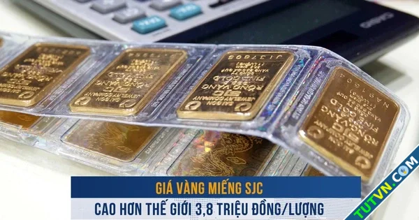 Biến động vàng ngày 2512 Giá vàng miếng SJC cao hơn thế giới 38 triệu đồnglượng-1.webp