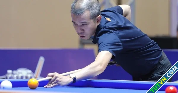 Billiards Trần Quyết Chiến lại thua đối thủ đầy duyên nợ thiên tài Caudron chật vật-1.webp