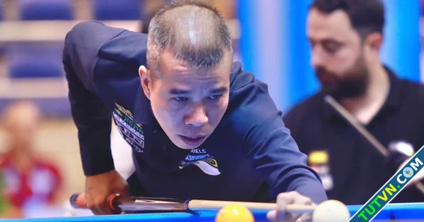 Billiards Trần Quyết Chiến liên tục tung sêri thắng đậm ở trận ra quân World Cup TPHCM-1.webp