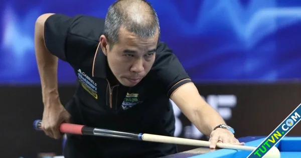 Billiards Trần Quyết Chiến tung 2 sêri lớn thắng chóng vánh cao thủ Hàn Quốc-1.webp