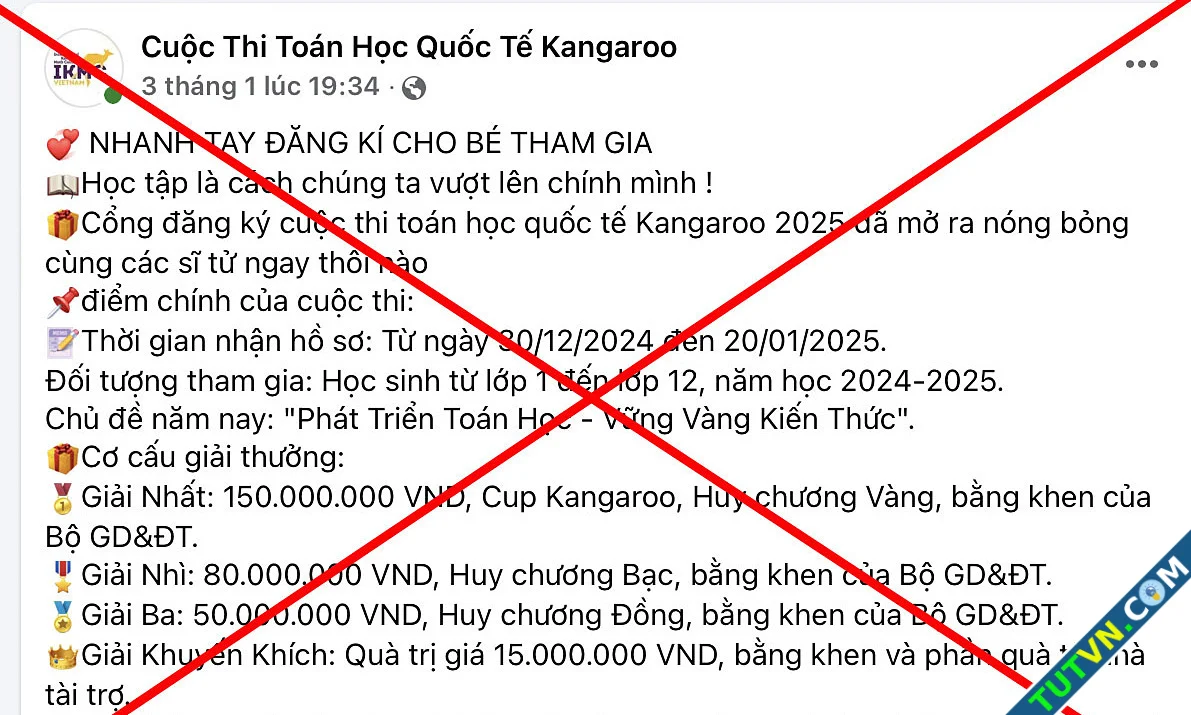 Bộ Giáo dục liên tiếp bị mạo danh để lừa phụ huynh học sinh-1.webp