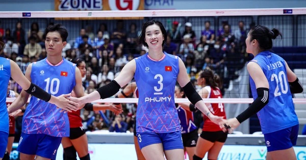 Bóng chuyền nữ Việt Nam lỡ cơ hội vô địch SEA VLeague Thua ngược Thái Lan quá đáng tiếc-1.webp