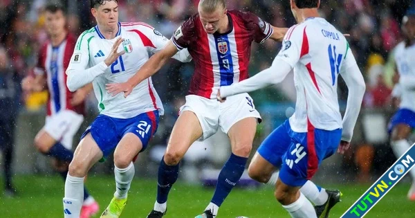 Bóng ma bị loại World Cup lại ám ảnh người Ý Thua Na Uy với tỷ số khó tin-1.webp