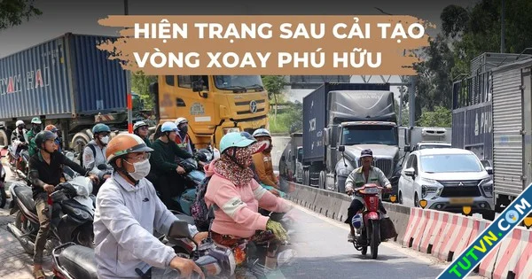 Cải tạo vòng xoay Phú Hữu người dân an tâm nhưng vẫn lo kẹt xe-1.webp