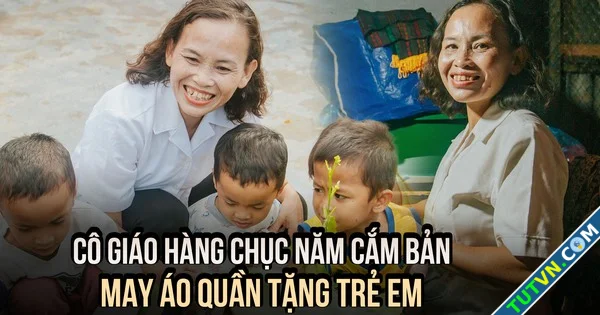 Cô giáo miền xuôi hàng chục năm lên miền núi cắm bản may áo quần tặng trẻ em Pa Kô Vân Kiều-1.webp