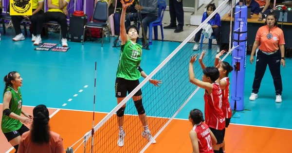 Đại diện bóng chuyền nữ Việt Nam thua trắng trước đội bóng đặc biệt của Thái Lan-1.webp
