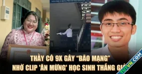 Gặp thầy cô 9X vùng núi gây bão mạng xã hội nhờ clip ăn mừng học sinh thắng giải