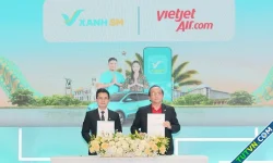 Vietjet cùng Xanh SM phát triển dịch vụ di chuyển xanh