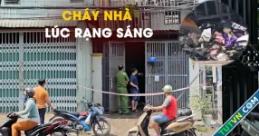 Hoảng loạn vì tưởng nhà cháy, hóa ra lửa bùng từ nhà hàng xóm