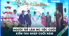 Việc làm cuối năm: Giới trẻ tìm đến nghề MC tiệc cưới