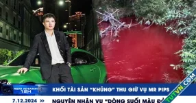 Xem nhanh 12h: Khối tài sản ‘khủng’ thu giữ vụ Mr Pips | Nguyên nhân vụ ‘dòng suối màu đỏ’