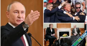 Tổng thống Putin lo ông Trump ‘không an toàn’, xin lỗi bà Merkel về sự cố chó cưng