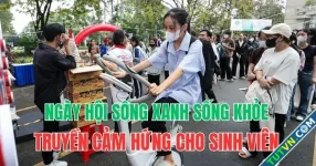 Phó hiệu trưởng Trường ĐH Nông Lâm TP.HCM: ‘Ngày hội sống xanh sống khỏe truyền cảm hứng cho sinh viên bảo vệ môi trường’