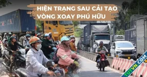 Cải tạo vòng xoay Phú Hữu, người dân an tâm nhưng vẫn lo ‘kẹt xe’