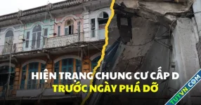 Hiện trạng chung cư 440 Trần Hưng Đạo trước chỉ đạo phá dỡ của UBND TP.HCM