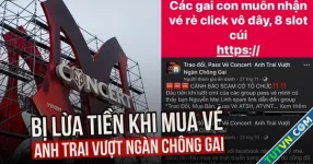 Khổ sở bị lừa tiền khi ‘đu’ concert Anh Trai Vượt Ngàn Chông Gai