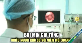 Bụi mịn gia tăng, nhiều người khổ sở với viêm mũi xoang