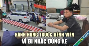 Bắt khẩn cấp tài xế hành hung người trước Bệnh viện Từ Dũ