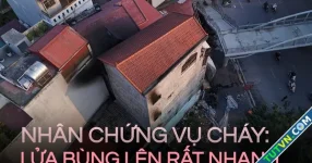 Nhân chứng vụ cháy quán cà phê tại Hà Nội: Lửa bùng lên rất nhanh