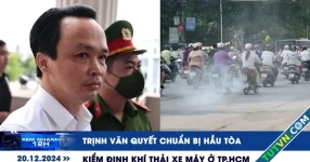 Xem nhanh 12h: Trịnh Văn Quyết chuẩn bị hầu tòa | Kế hoạch kiểm định khí thải xe máy ở TP.HCM