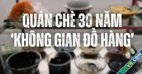 Quán chè 30 năm khu tập thể cũ Hà Nội: Không gian &#039;chơi đồ hàng&#039; tuổi thơ