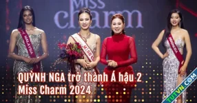 Quỳnh Nga giành á hậu 2 dù gặp sự cố, chủ tịch Miss Charm nói gì?