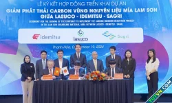 Lasuco Group hợp tác giảm phát thải carbon tại vùng nguyên liệu mía