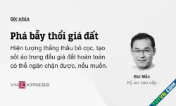 Phá bẫy thổi giá đất