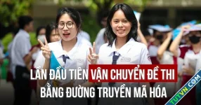 Thi tốt nghiệp THPT 2025: Lần đầu tiên vận chuyển đề thi bằng đường truyền mã hóa và bảo mật