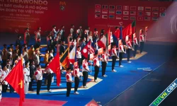 Dấu ấn giải Taekwondo Cảnh sát châu Á mở rộng năm 2024