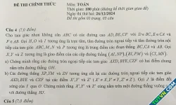 Đề Toán thi học sinh giỏi quốc gia ngày 2