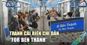 Điểm lại các tranh cãi về biển chỉ dẫn: Trước &#039;for Ben Thanh&#039; ở metro, có nhiều vụ còn &#039;rối&#039; hơn?