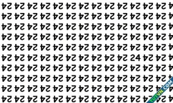 Đố bạn thấy số 24 trong 10 giây