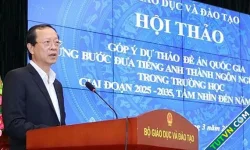 Dự kiến 100% học sinh học tiếng Anh như ngôn ngữ thứ hai vào năm 2035