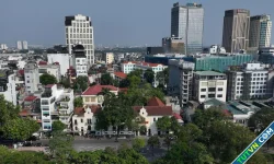 Khu đất bên Hồ Gươm dự kiến được quy hoạch làm không gian công cộng