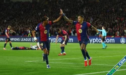 Barca vào tứ kết Champions League