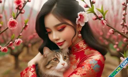 4 con giáp hoa đào nở rộ, tình duyên phấp phới