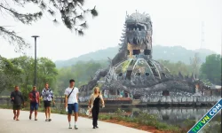 Công viên có tượng rồng bỏ hoang 'lột xác' sau chỉnh trang