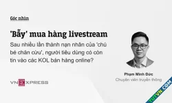 'Bẫy' mua hàng livestream