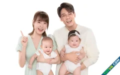 Khoảnh khắc hạnh phúc của 'tiên đồng ngọc nữ' Thái Lan