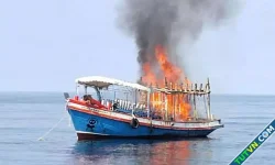 Du khách Anh thiệt mạng trên tàu cháy ở Thái Lan