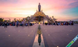 Sẽ rước xá lợi Phật dịp Vesak 2025 trên núi Bà Đen