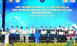 12 dự án giành giải nhất cuộc thi khoa học kỹ thuật quốc gia